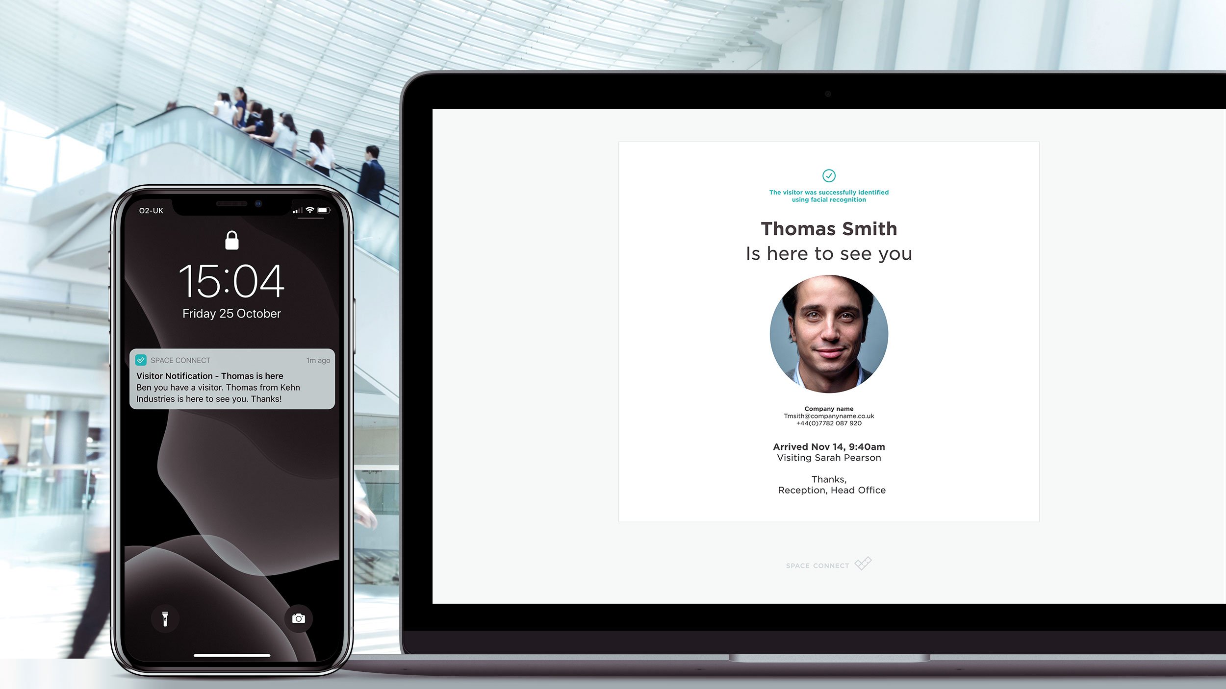 Automated visitor notifications