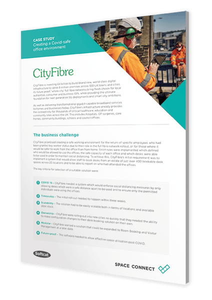 Softcat Cityfibre caset study cover