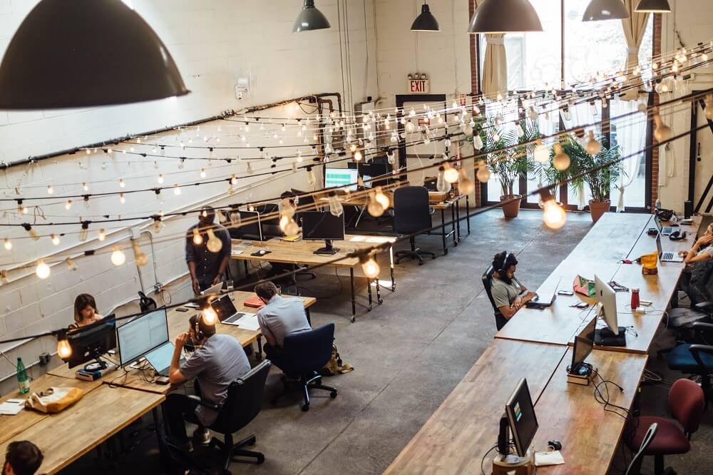 hotdesking - open office