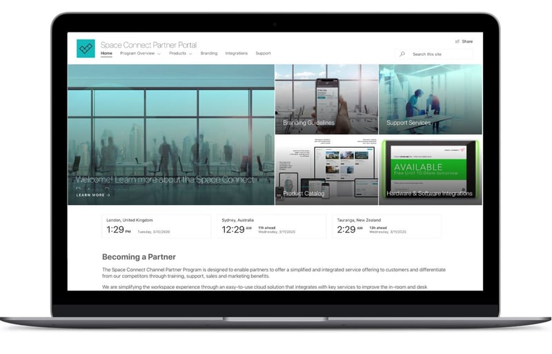 Space Connect Partner Portal