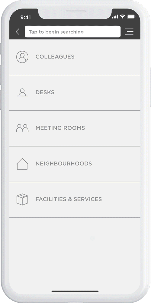 Desk Finder