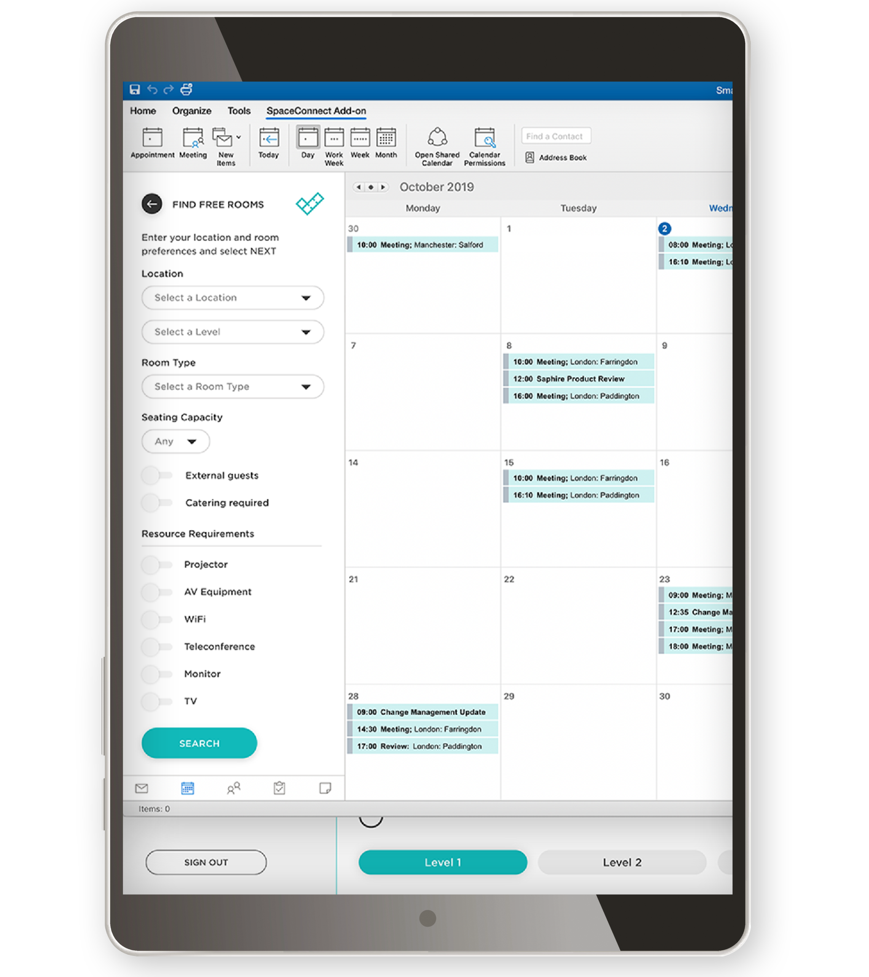 Calendar ipad